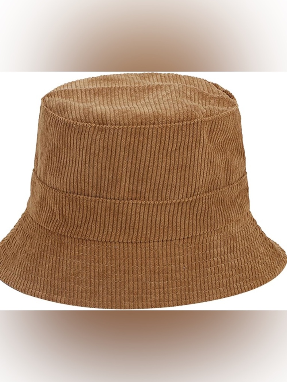 Jessica Simpson Brown Corduroy Bucket Hat
